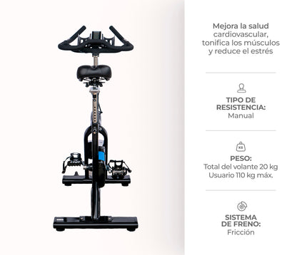 SPINNING K4020 NEGRO/AZUL | MONARK