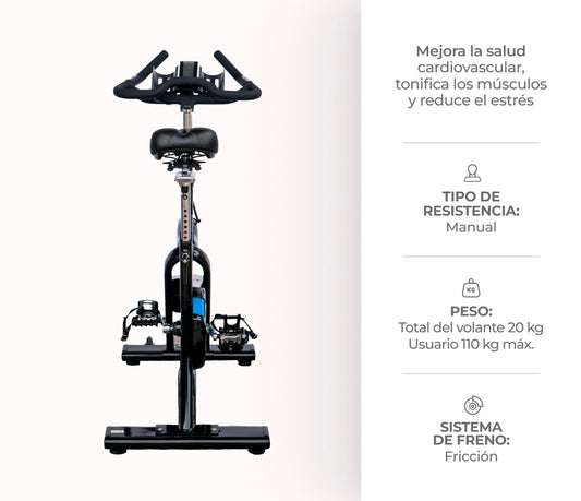SPINNING K4020 NEGRO/AZUL | MONARK