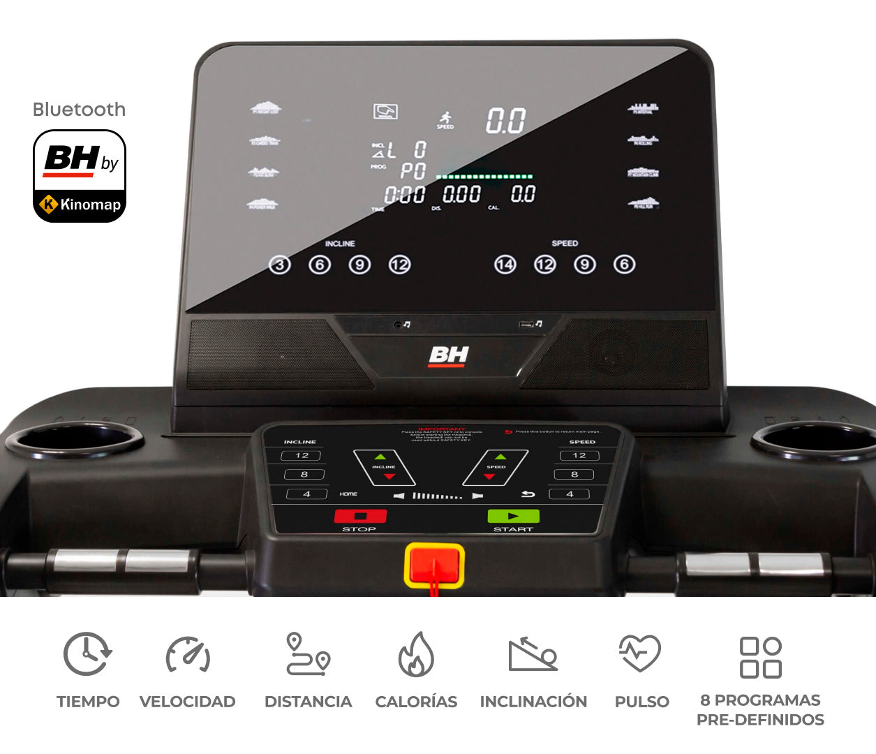 TROTADORA BH RS900 NEGRO | MONARK - CINCO AM