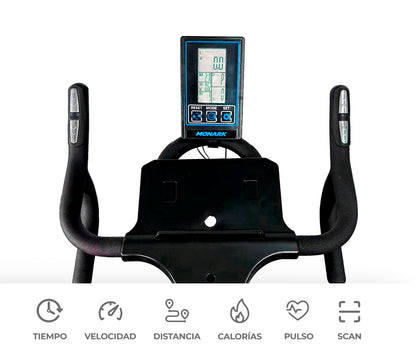 SPINNING K4018 NEGRO AZUL | MONARK