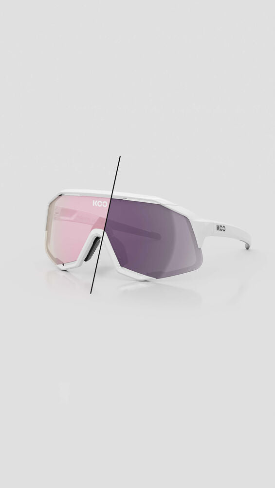 Demos White / Photochromic Pink | KOO - CINCO AM