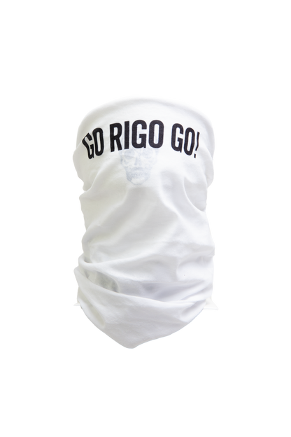 BANDANA CLASICA PARA CICLISMO MARCA GO RIGO GO COLOR BLANCO - CINCO AM