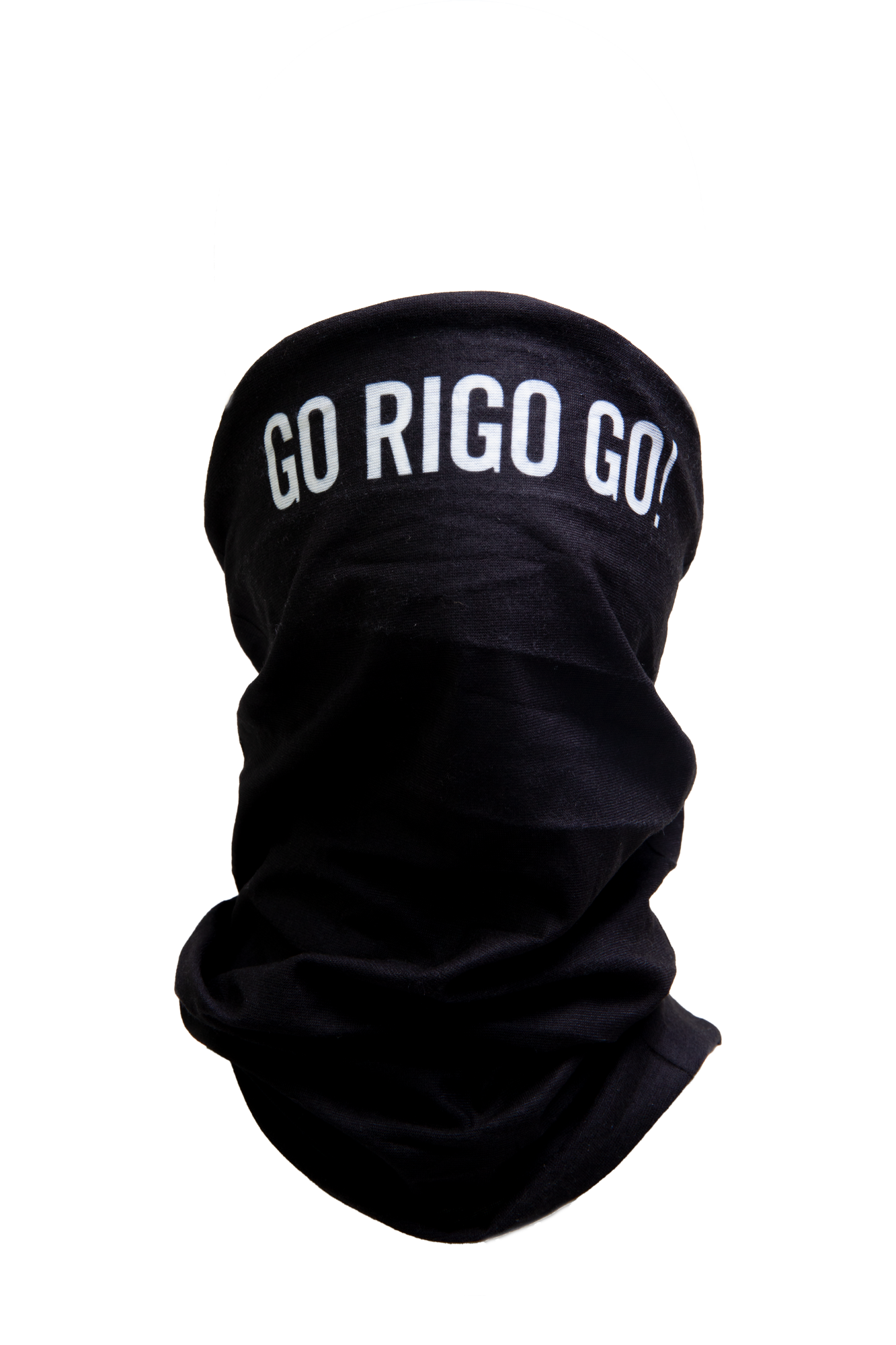 BANDANA CLASICA PARA CICLISMO MARCA | GO RIGO GO COLOR NEGRO - CINCO AM