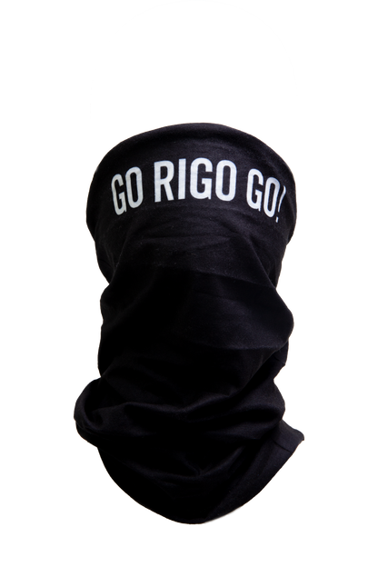 BANDANA CLASICA PARA CICLISMO MARCA | GO RIGO GO COLOR NEGRO - CINCO AM