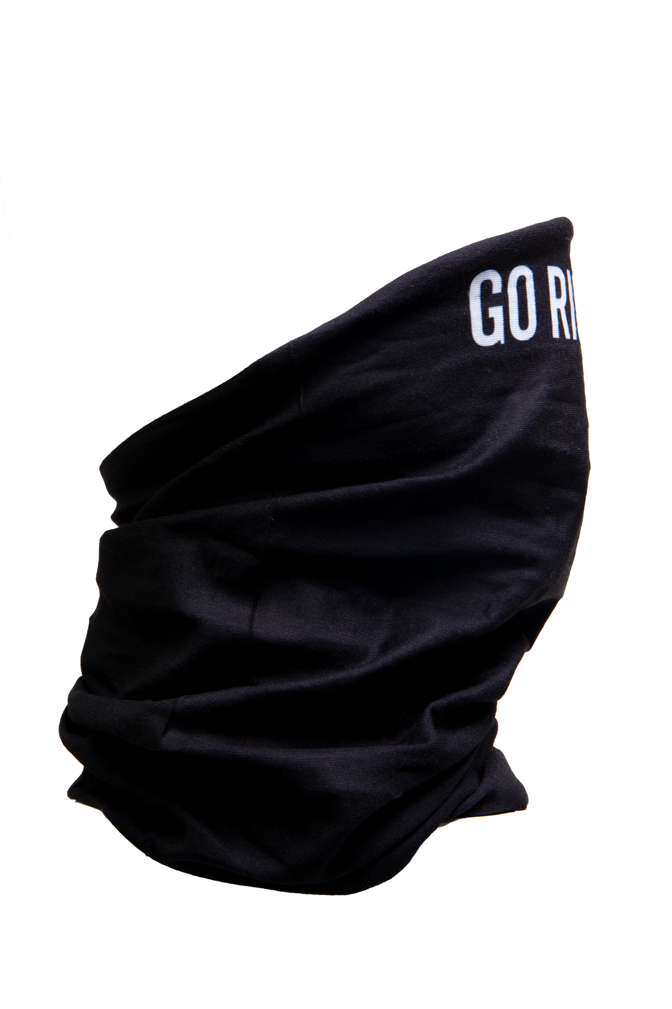 BANDANA CLASICA PARA CICLISMO MARCA | GO RIGO GO COLOR NEGRO - CINCO AM