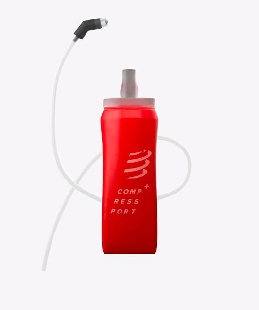 BOTELLA ERGOFLASK  ROJO (500ml o 300 ml) | COMPRESSPORT - CINCO AM