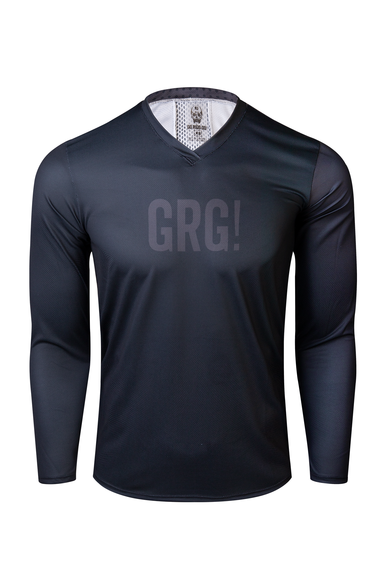 JERSEY MTB TIZON UNISEX PARA MTB MARCA GO RIGO GO COLOR NEGRO - CINCO AM