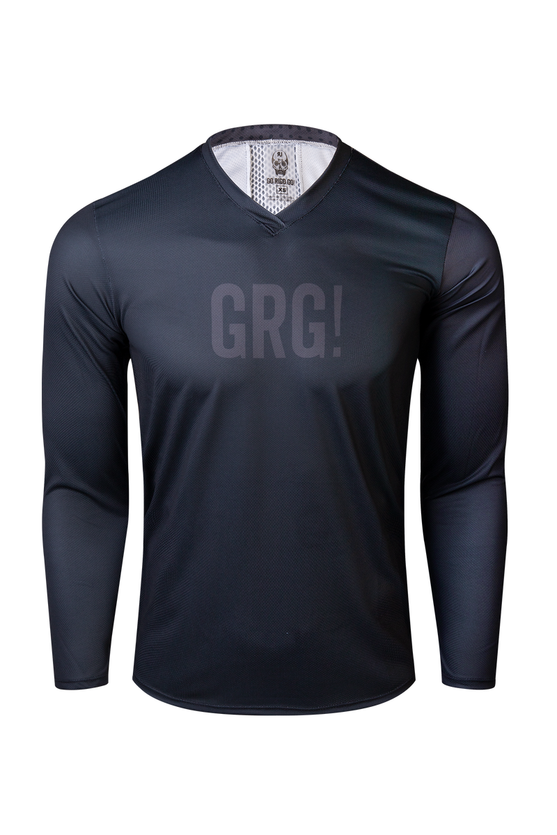 JERSEY MTB TIZON UNISEX PARA MTB MARCA GO RIGO GO COLOR NEGRO