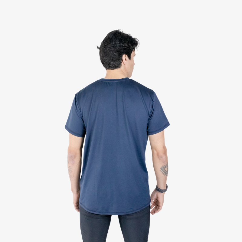 CAMISETA DEPORTIVA NAVY HOMBRE BLUE | MOVE - CINCO AM