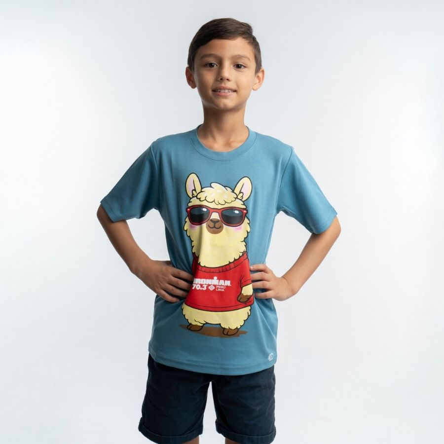 CAMISETA IRONLLAMA UNISEX NIÑOS | IRONMAN 2026 - CINCO AM