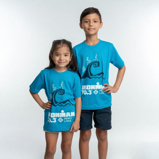 CAMISETA OCEAN TRI KIDS | IRONMAN 2026 - CINCO AM