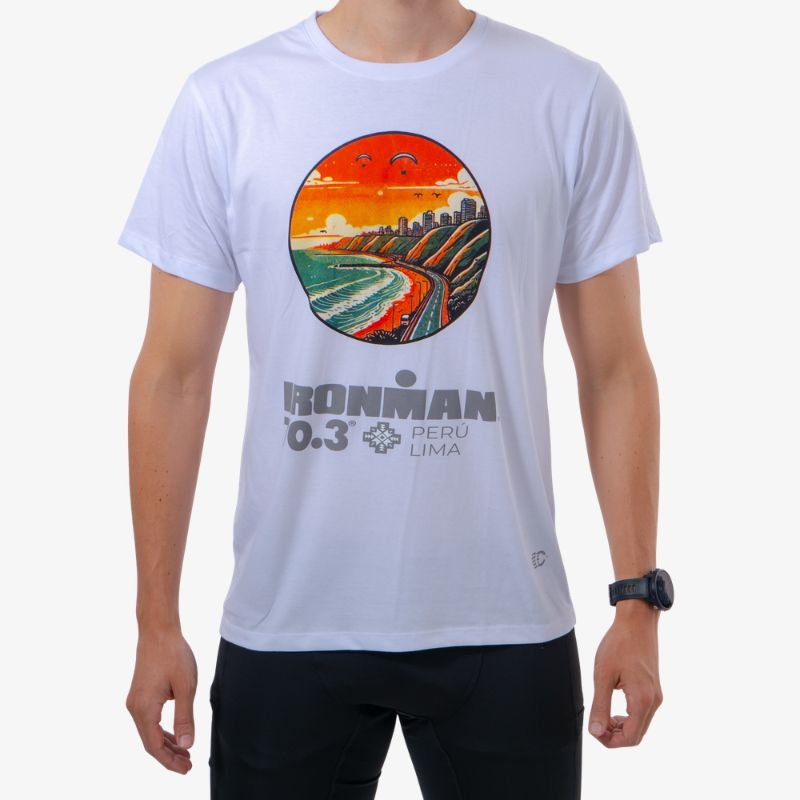 CAMISETA IM 70.3 PERÚ - LIMA SUNRISE HOMBRE - CINCO AM