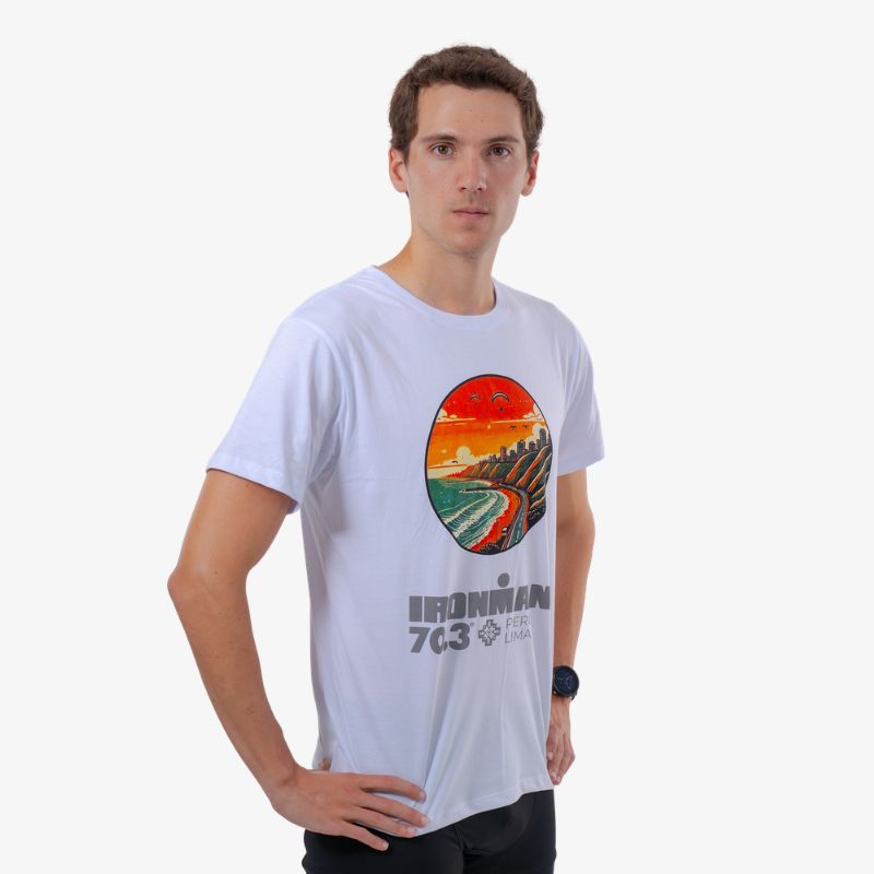 CAMISETA IM 70.3 PERÚ - LIMA SUNRISE HOMBRE - CINCO AM