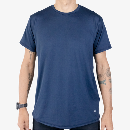CAMISETA DEPORTIVA NAVY HOMBRE BLUE | MOVE - CINCO AM