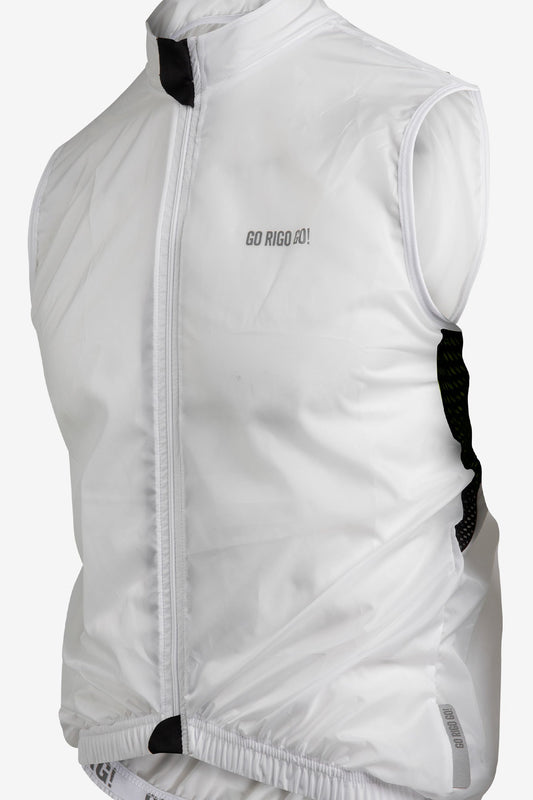 CHALECO FLY PARA CICLISMO COLOR BLANCO | GO RIGO GO