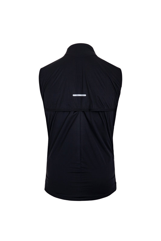 CHALECO KEEP DRY UNISEX PARA CICLISMO COLOR NEGRO | GO RIGO GO - CINCO AM