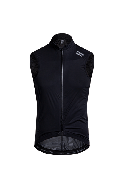 CHALECO KEEP DRY UNISEX PARA CICLISMO COLOR NEGRO | GO RIGO GO - CINCO AM