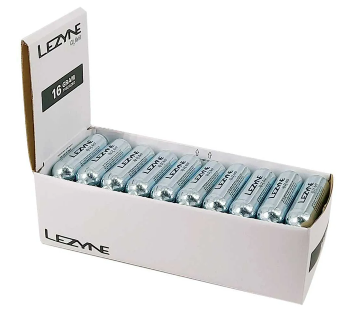 CARTUCHOS DE CO2 16G CON ROSCA LEZYNE - CINCO AM