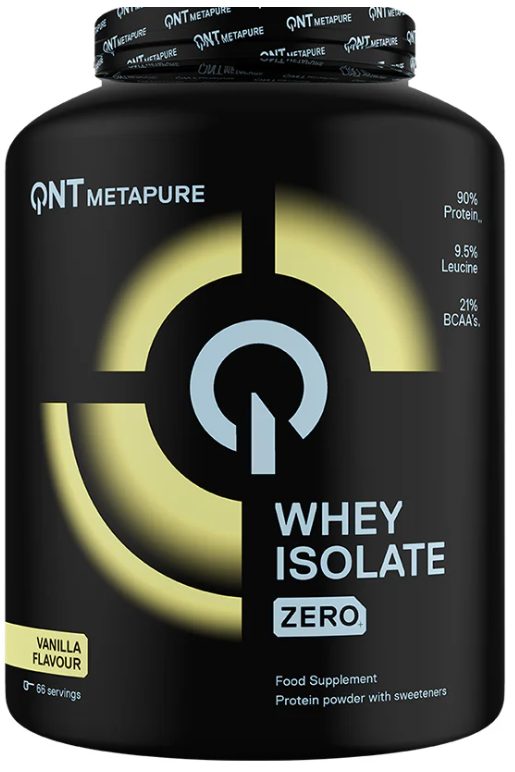 METAPURE WHEY PROTEIN ISOLATE ZERO CARB 4.4LB QNT VAINILLA