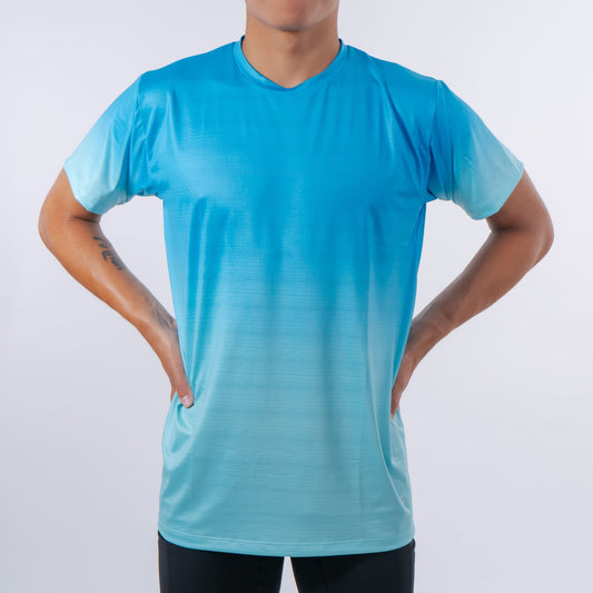 POLO DE RUNNING DRY FIT SUNSET VIBES - COSTA VERDE| CINCO AM - CINCO AM