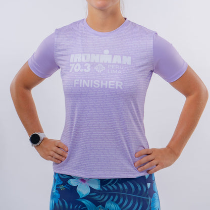 CAMISETA FINISHER IM 70.3 PERÚ - MUJER - CINCO AM