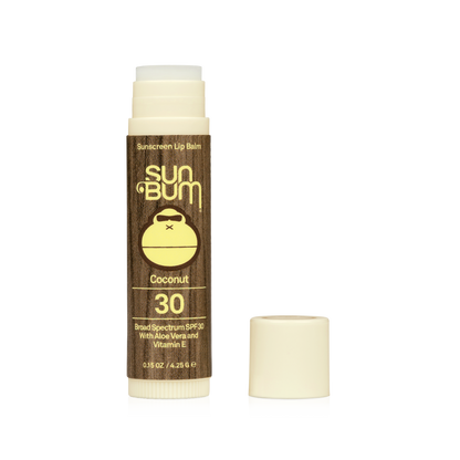 BÁLSAMO LABIAL CON PROTECCIÓN SOLAR SPF 30 ORIGINAL - COCO | SUN BUM - CINCO AM