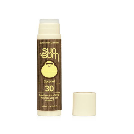 BÁLSAMO LABIAL CON PROTECCIÓN SOLAR SPF 30 ORIGINAL - COCO | SUN BUM - CINCO AM