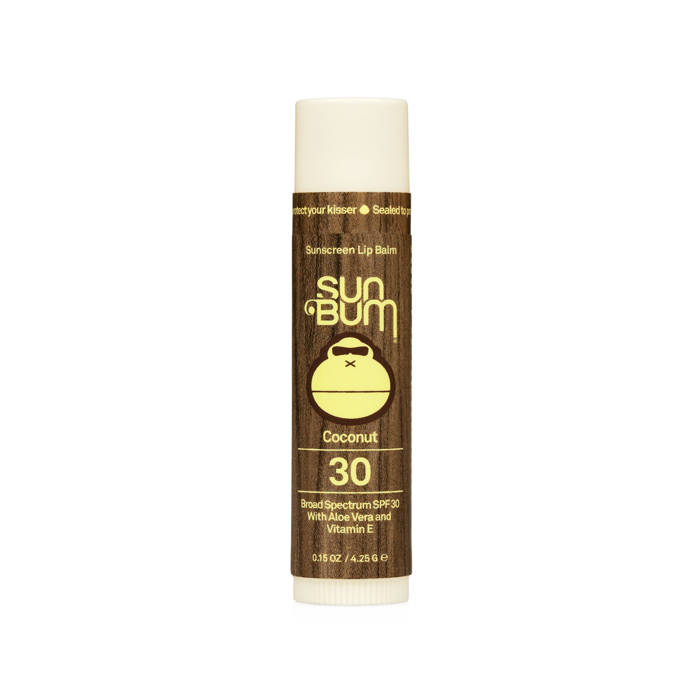 BÁLSAMO LABIAL CON PROTECCIÓN SOLAR SPF 30 ORIGINAL - COCO | SUN BUM - CINCO AM