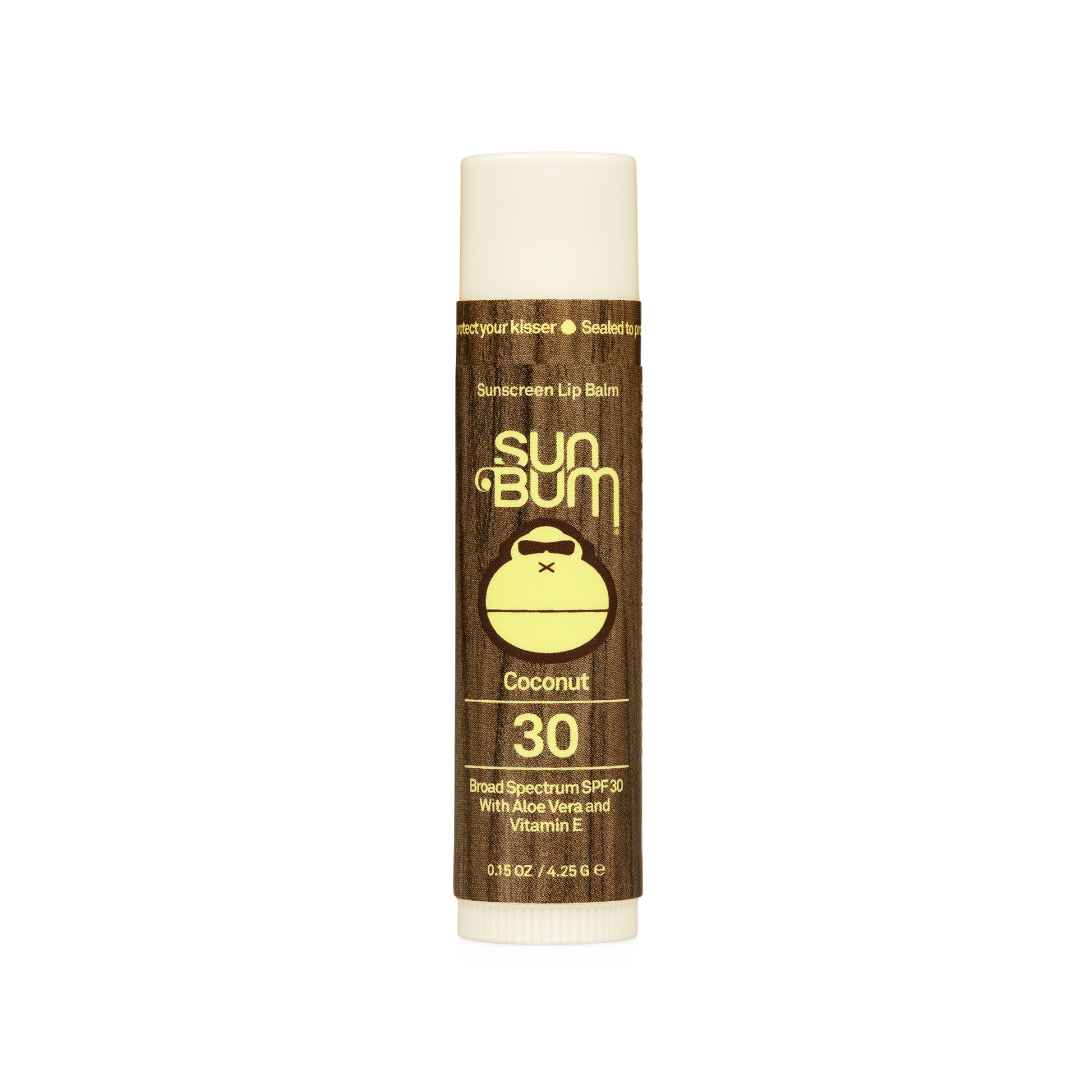 BÁLSAMO LABIAL CON PROTECCIÓN SOLAR SPF 30 ORIGINAL - COCO | SUN BUM - CINCO AM