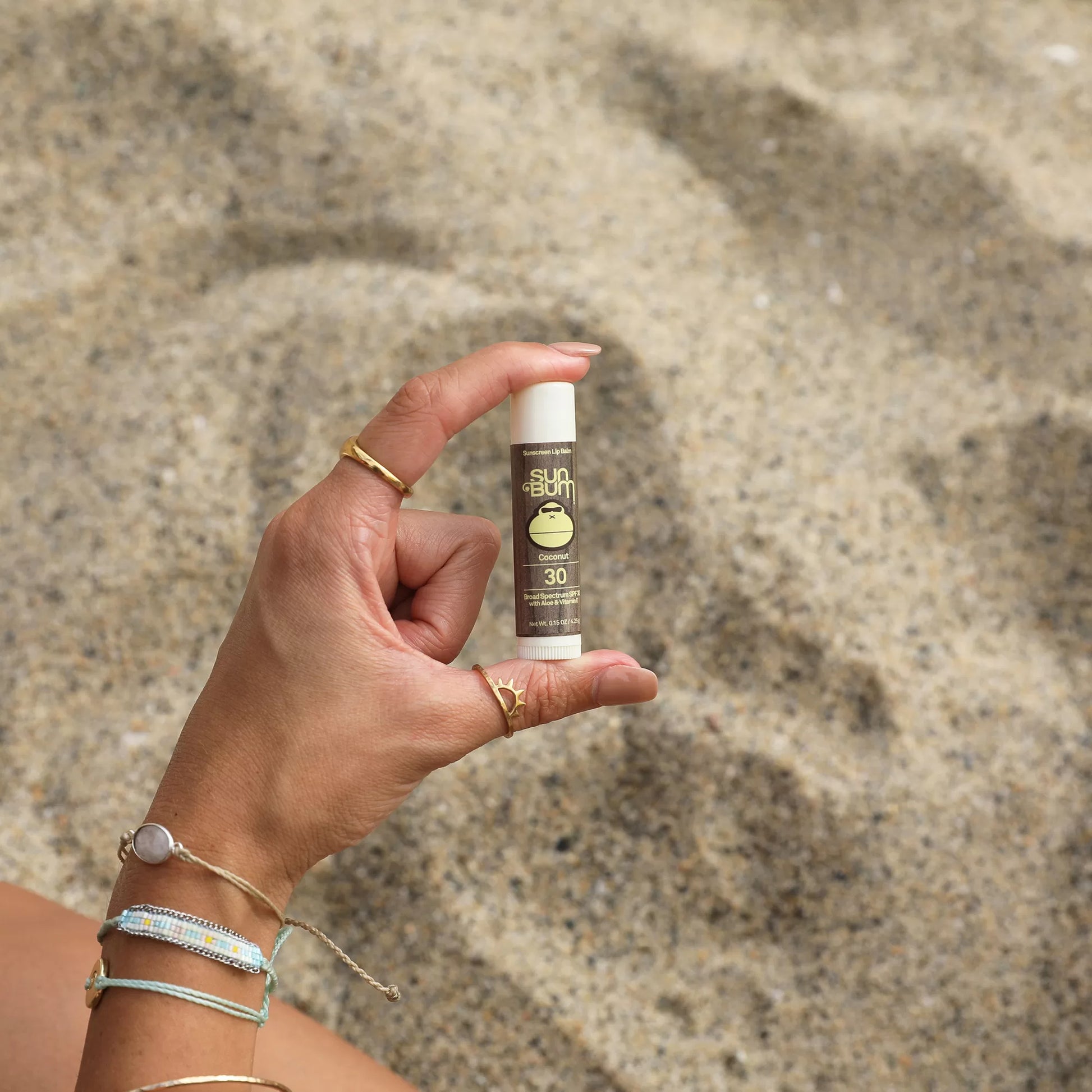 BÁLSAMO LABIAL CON PROTECCIÓN SOLAR SPF 30 ORIGINAL - COCO | SUN BUM - CINCO AM