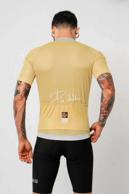 JERSEY DE CICLISMO KM200 COLDBLACK JAVA UNISEX | GO RIGO - CINCO AM