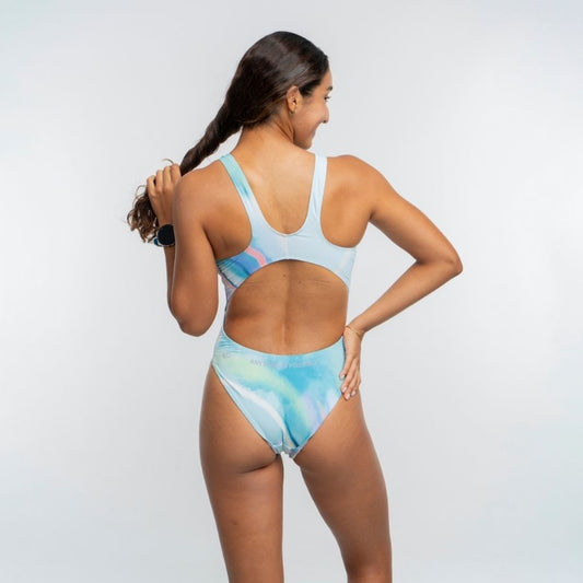 ROPA DE BAÑO MUJER GREEN WAVE | IRONMAN 2026 - CINCO AM
