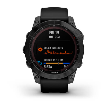 RELOJ FENIX 7 SAPHIRO SOLAR NEGRO - CINCO AM