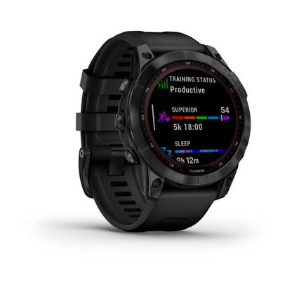RELOJ FENIX 7 SAPHIRO SOLAR NEGRO - CINCO AM