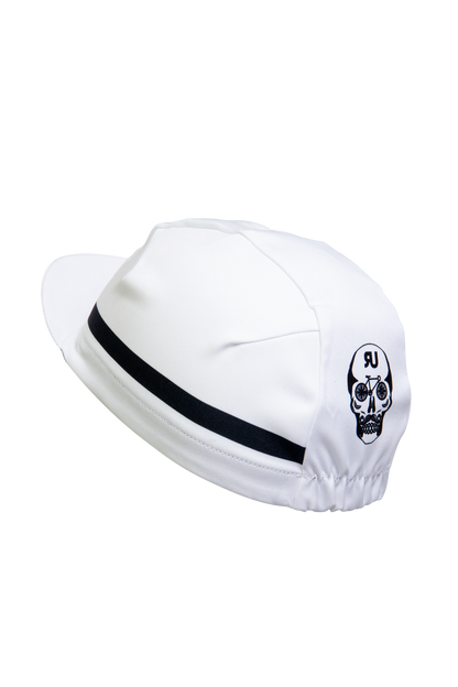 GORRO PARA CICLISMO MARCA GO RIGO GO COLOR BLANCO/AZUL - CINCO AM