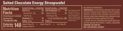 ENERGY STROOPWAFEL - SALTED CHOCOLATE - SIN CAFEÍNA | GU - CINCO AM