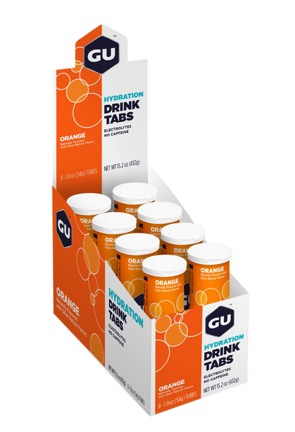 TABS DE HIDRATACION ORANGE CAJA 8 | GU - CINCO AM