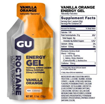 GEL ROCTANE VANILLA ORANGE | GU - CINCO AM