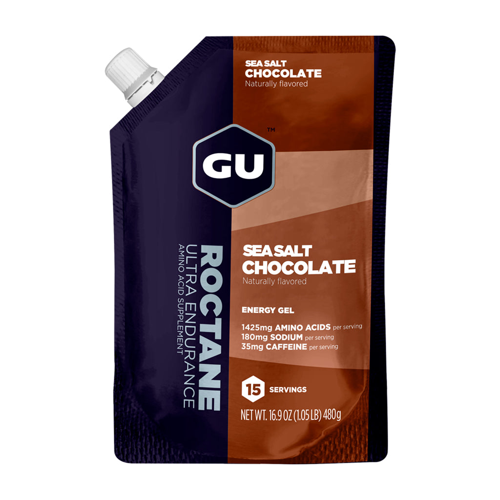 GEL ENERGIZANTE ROCTANE SEA SALT CHOCOLATE DISPENSADOR 15 PORCIONES | GU