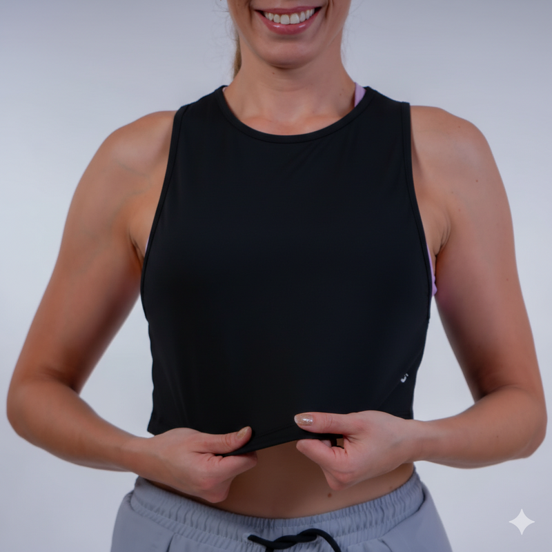 TANK SUNSET VIBES - BLACK | CINCO AM