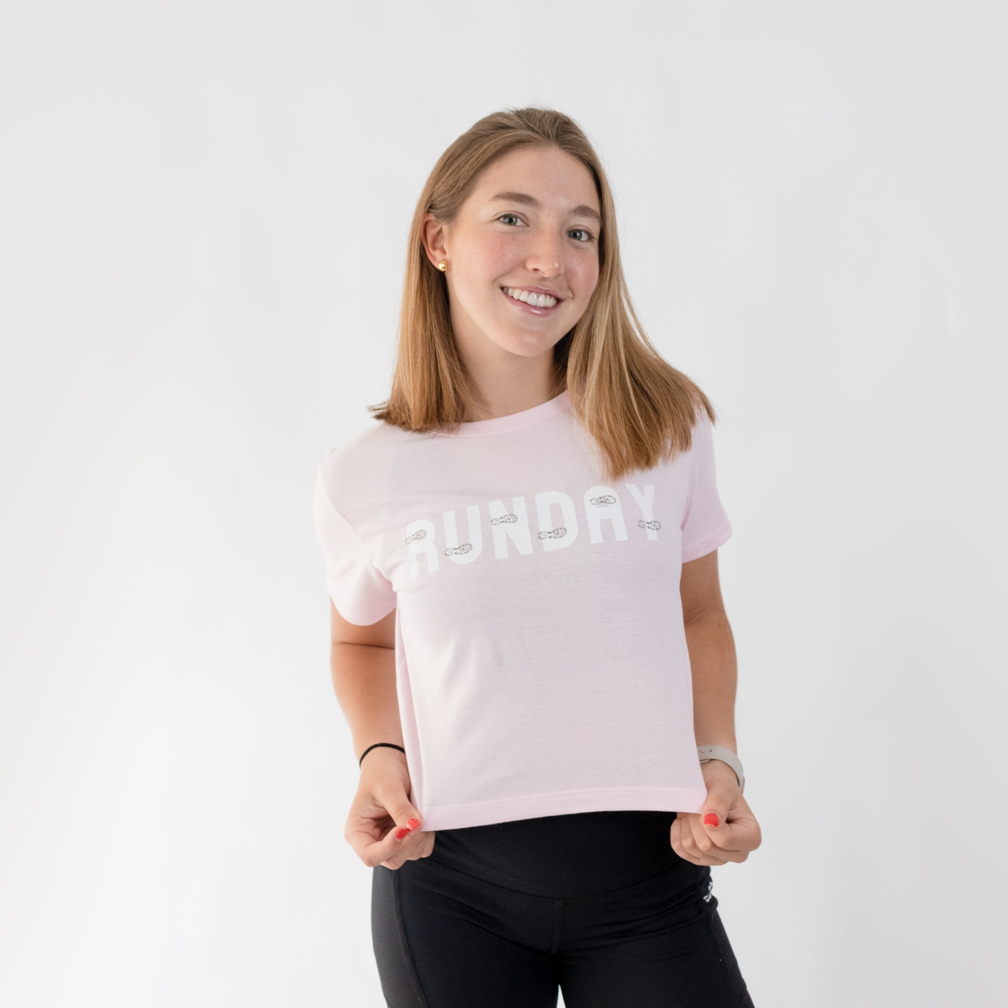 CROP TOP LIFESTYLE PINK RUNDAY | CINCO AM