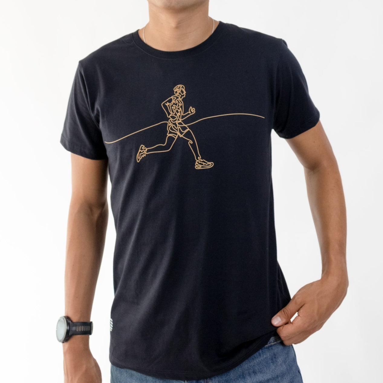 CAMISETA LIFESTYLE MAN STEEL RUNNER  | CINCO AM