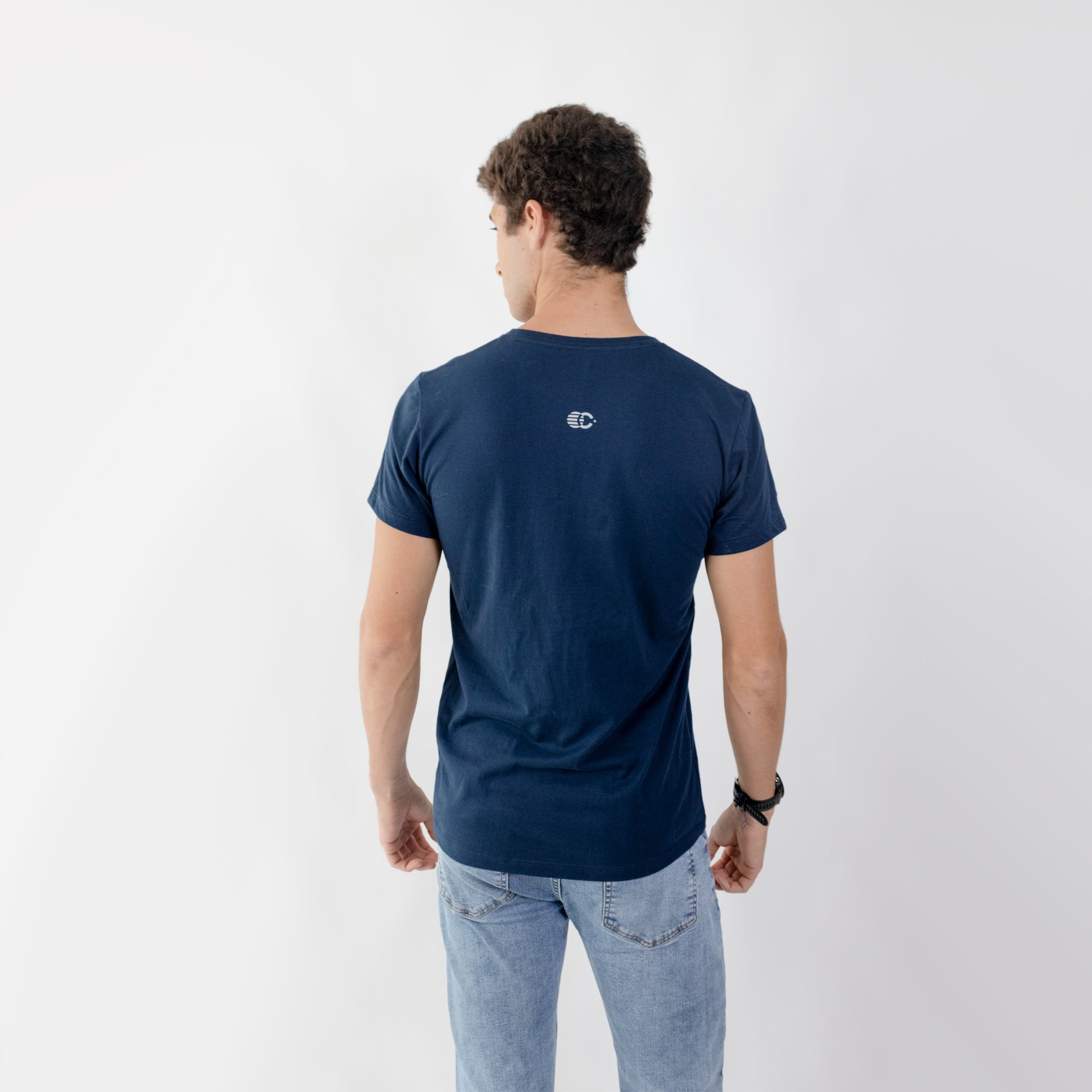 CAMISETA LIFESTYLE MAN BLUE TRI | CINCO AM