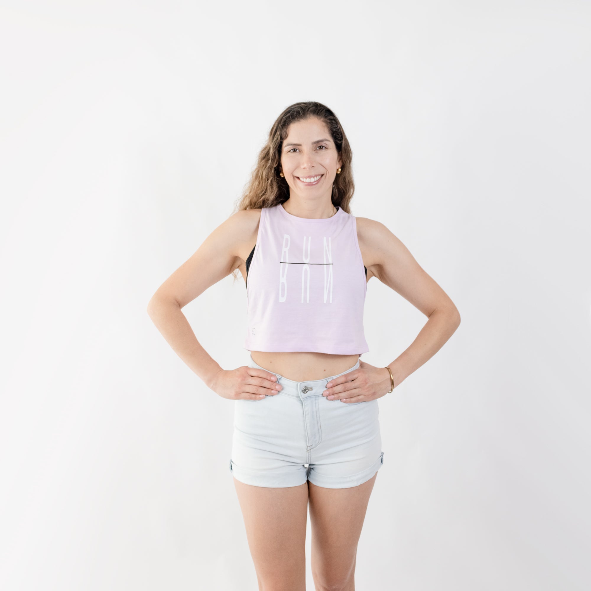 TANK TOP LIFESTYLE LILA RUN | CINCO AM