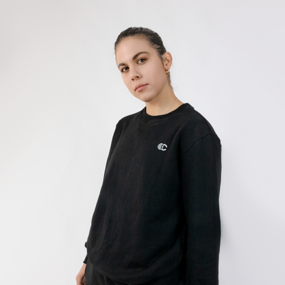 ACTIVE.01 POLERA UNISEX NEGRO | CINCO AM - CINCO AM