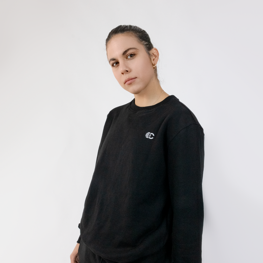 ACTIVE.01 POLERA UNISEX NEGRO | CINCO AM - CINCO AM