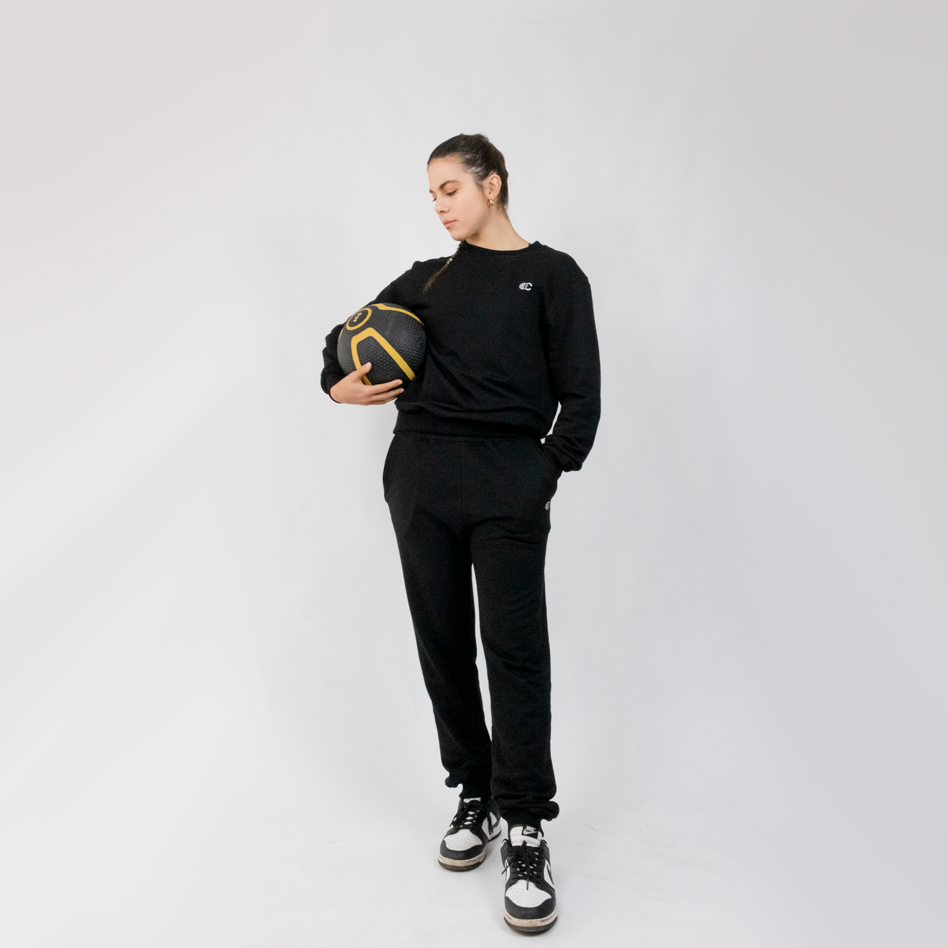 ACTIVE.01 POLERA UNISEX NEGRO | CINCO AM - CINCO AM