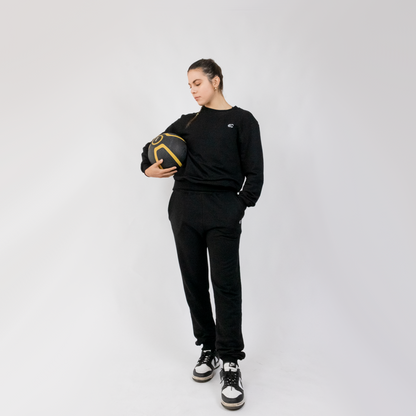 ACTIVE.01 POLERA UNISEX NEGRO | CINCO AM - CINCO AM