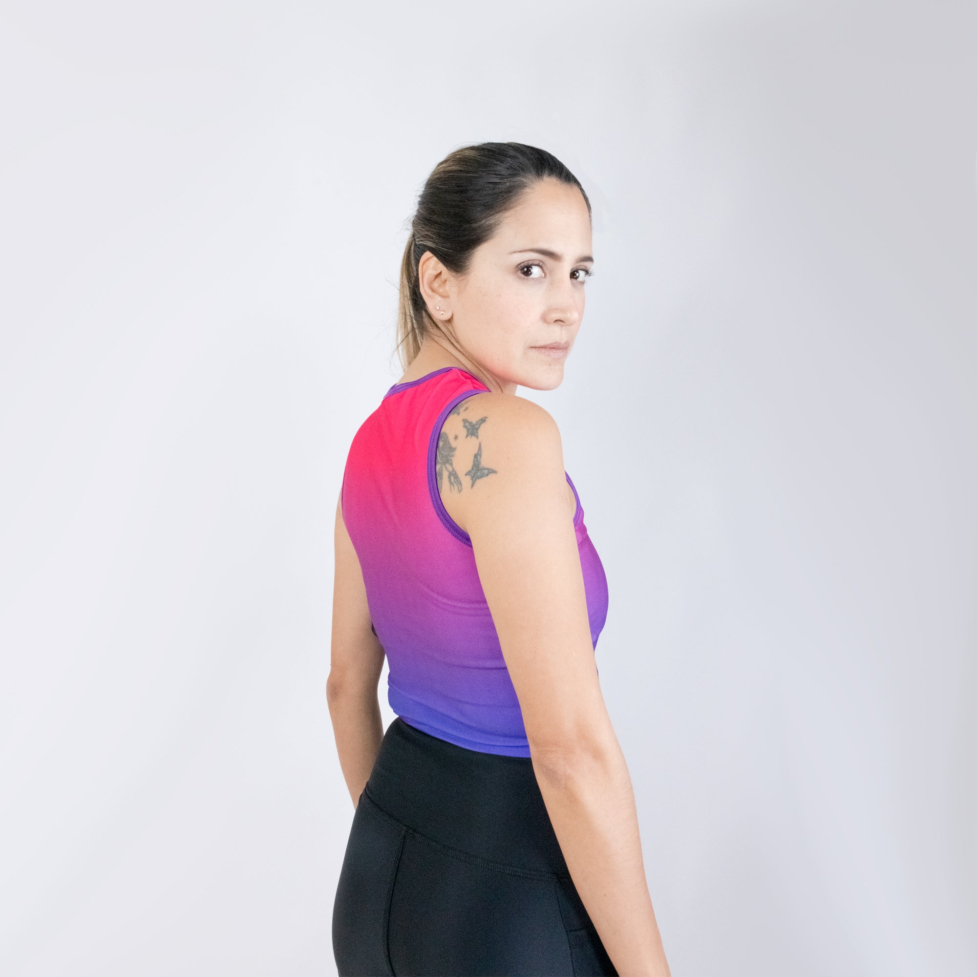 CROP MUJER VIOLET BLUSH | MOVE