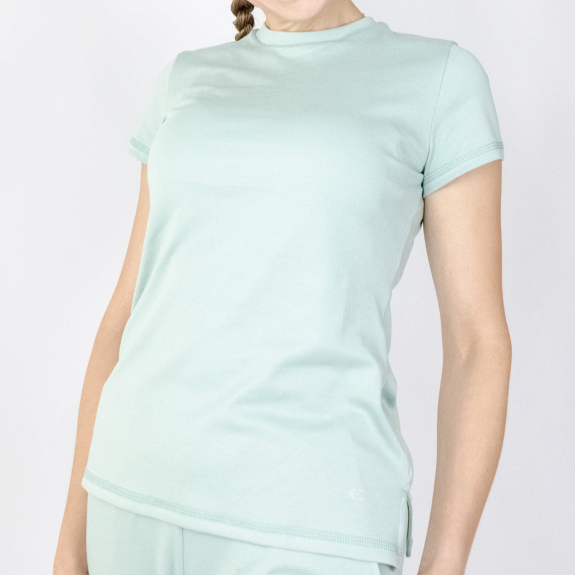 POLO ALGODÓN VERDE AGUA MUJER| MOVE - CINCO AM